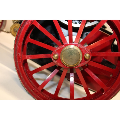 5 - A 'The Burrell' Traction engine. Maxwell Hemmens (un-tested) - approx 53cm long; 32cm tall