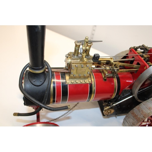 5 - A 'The Burrell' Traction engine. Maxwell Hemmens (un-tested) - approx 53cm long; 32cm tall