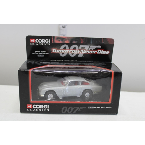 366F - Boxed Corgi classic James Bond Aston Martin DB5 model