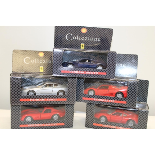 366G - Five collectable Collezione die-cast models