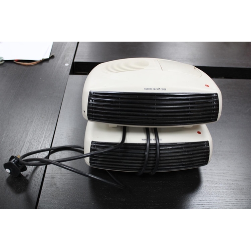 438 - Two fan heaters (items not on site viewing by appointment, collection only)