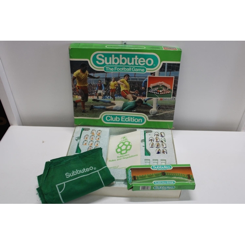 49 - A boxed vintage Subbuteo game and accessories