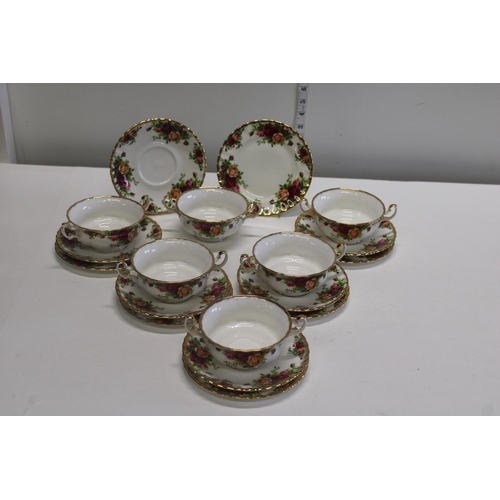 7 - Eighteen pieces of Royal Albert OCR