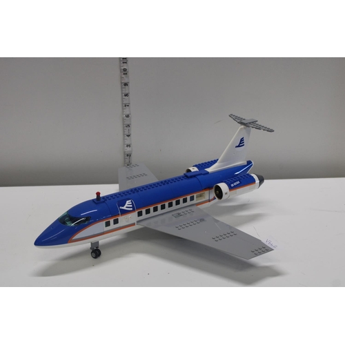 90 - A large Lego model aeroplane