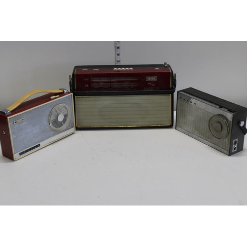 475 - Three vintage radios