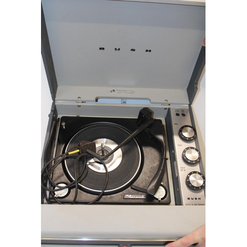 321 - A vintage Monarch Bush record player. Postage unavailable