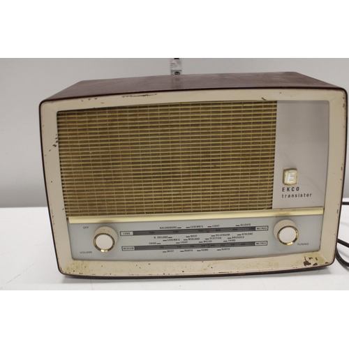 335 - A vintage Ekco transistor radio