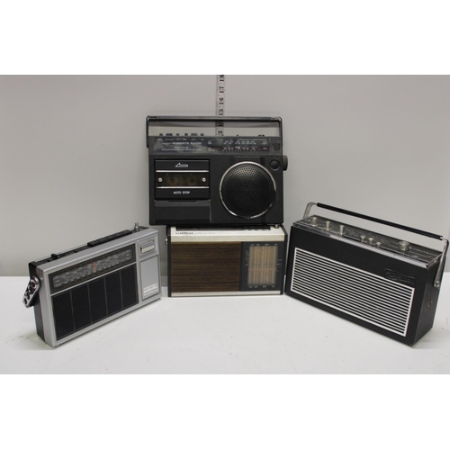 370 - Four vintage radios