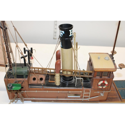 1 - A scratch built live steam model of the 'Song of the Sea' hand built by B.Walker in 1992 postage not... 