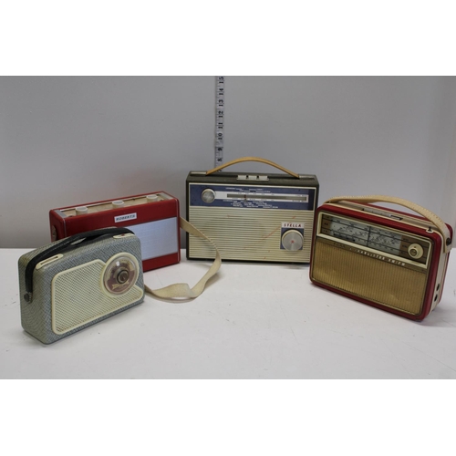 10 - Four assorted vintage radios