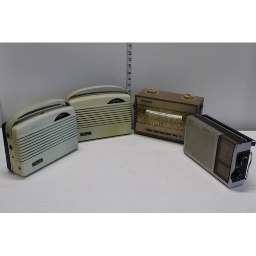 20 - Four assorted vintage radios