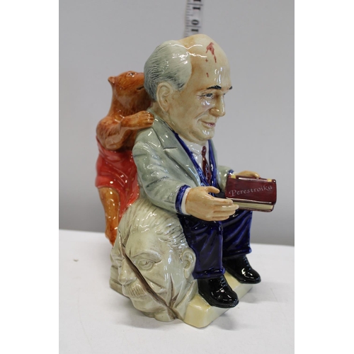 28 - A vintage Kevin Francis Limited Edition model of President Gorbachev with certificate