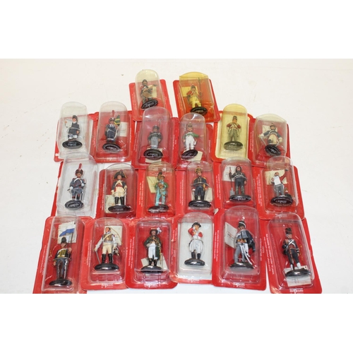 411 - 20 sealed Del Prado military figures