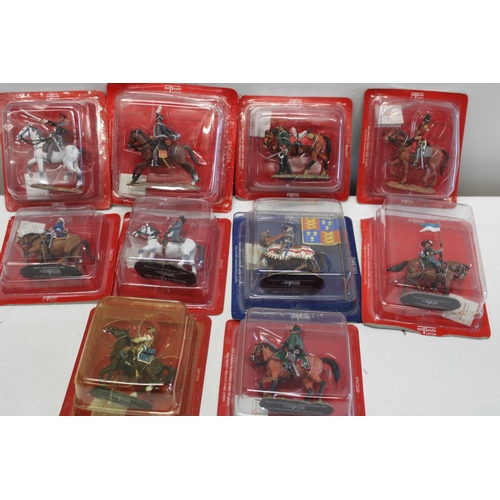 415 - 10 sealed Del Prado cavalry figures