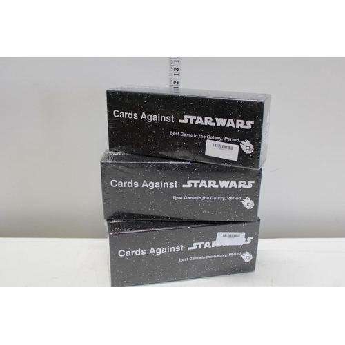 49 - Three box sets of Cards Against Star Wars