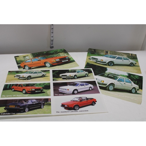 95 - A selection of vintage Skoda advertising material