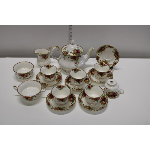 4 - A Royal Albert OCR  Old Country Roses 16 piece tea service