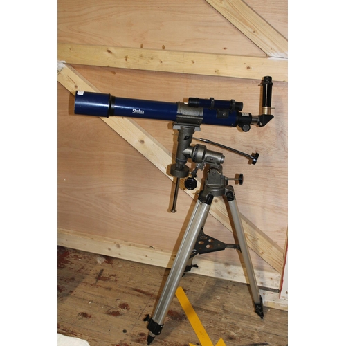 51 - A skylux telescope and tripod. Postage unavailable
