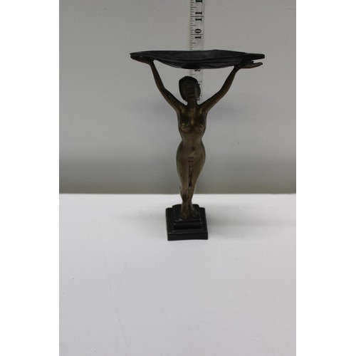 34 - Bronze Art Deco period erotic figure