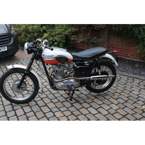 1 - A Superb 1957 Triumph TR 6 650 motorbike. Fully restored in 2014. All original parts. With all assoc... 