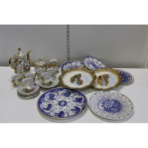 421 - Collection of assorted ceramics. Postage unavailable