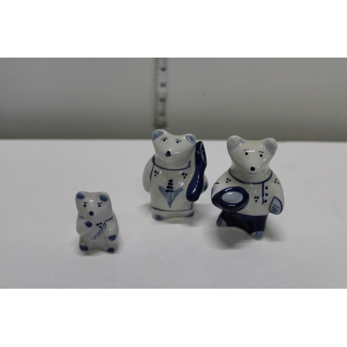 357 - Three Russian porcelain figures