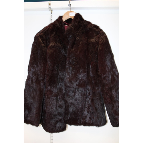 439 - A ladies fur jacket