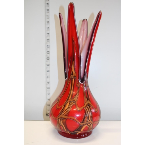 127 - A E. Zareh Russian Baijan art glass vase