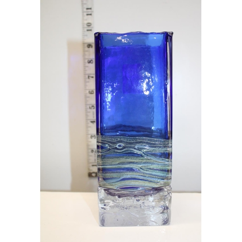 13 - A Skrdlovice Czech studio glass vase.