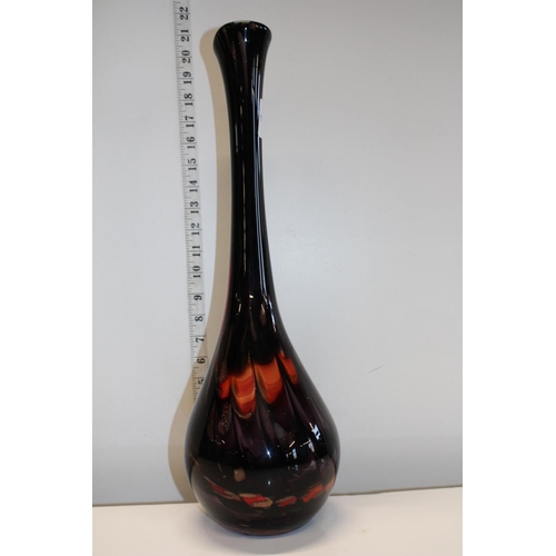 135 - A Chinese studio glass vase