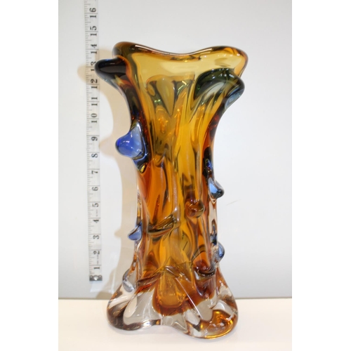 52 - A Mstisov Czech studio glass vase