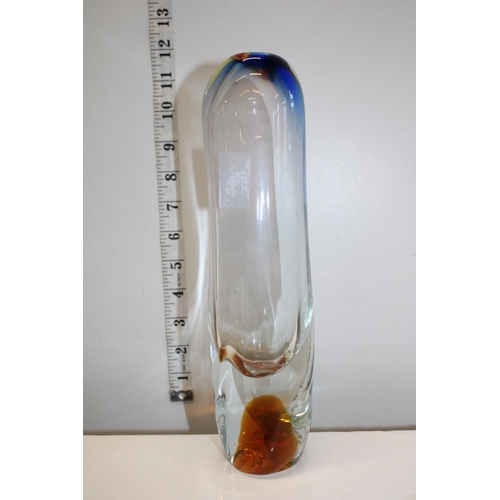 56 - A Novy Bor Czech studio glass vase