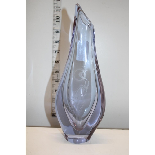 59 - A ZBS Czech studio glass vase