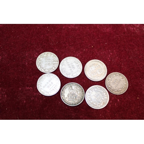 162 - A selection of silver sixpences ranging from William IIII to George V