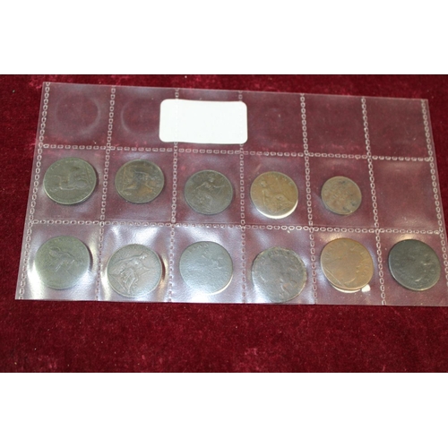 180B - A selection of early British coins from 1675 - 1908