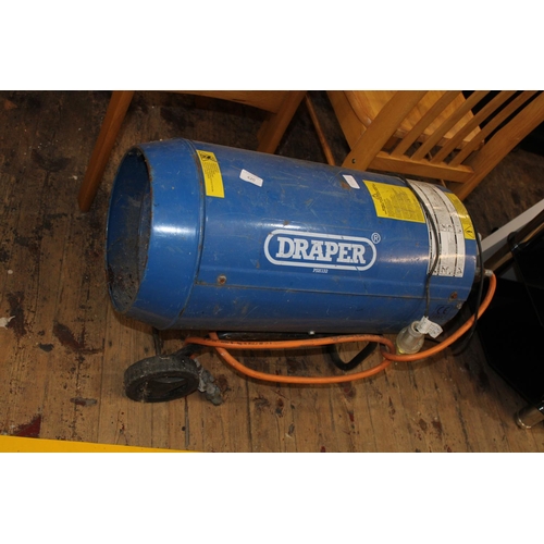 420 - A Draper 110v and gas heater (unchecked)