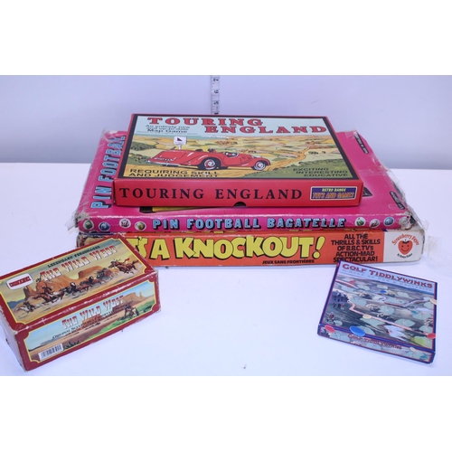 118 - A selection of vintage board games etc