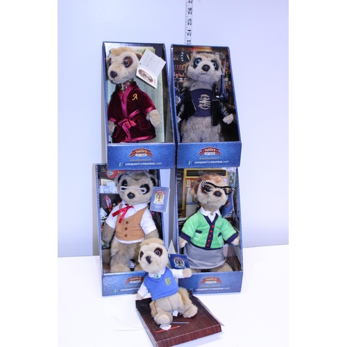 225 - A selection of boxed meerkats