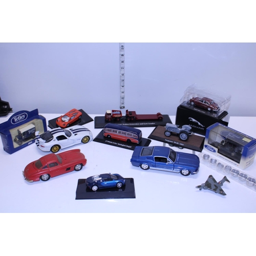 227 - A job lot of assorted die-cast models and other