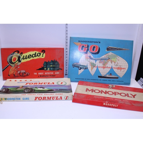 231 - Four vintage Waddington's board games