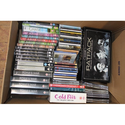 259 - A box of DVD' & CD's