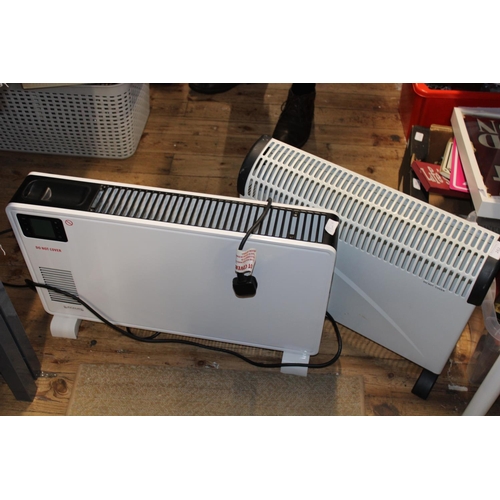 262 - Two electric heaters. Postage unavailable