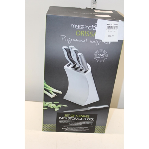 A Masterclass Orissa knife block