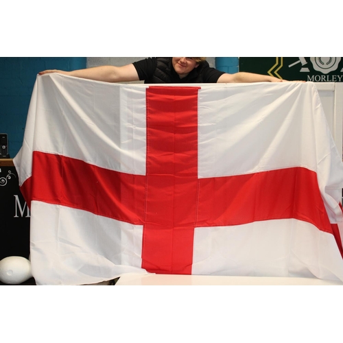 420 - A new sewn St George flag 7ft 6 x 3ft 8