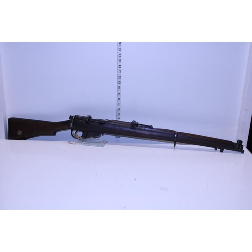 120 - A deactivated bolt action rifle S.M.L.E BSA 
CG No115457, postage unavailable