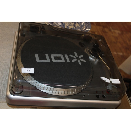 248 - A USB record turntable