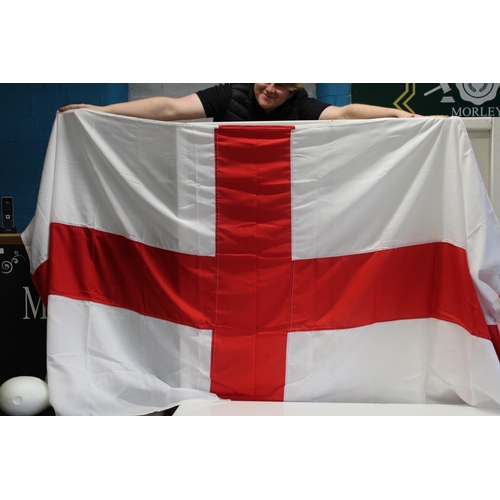 43 - A sewn Saint George flag  3 Yards x 1/5 Yards