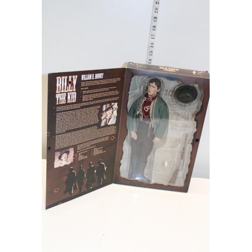 260A - A boxed six gun legends figure of Billy the kid