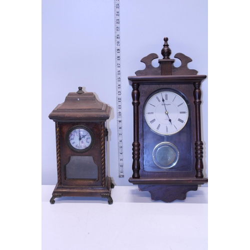 242 - Two vintage time pieces, postage unavailable