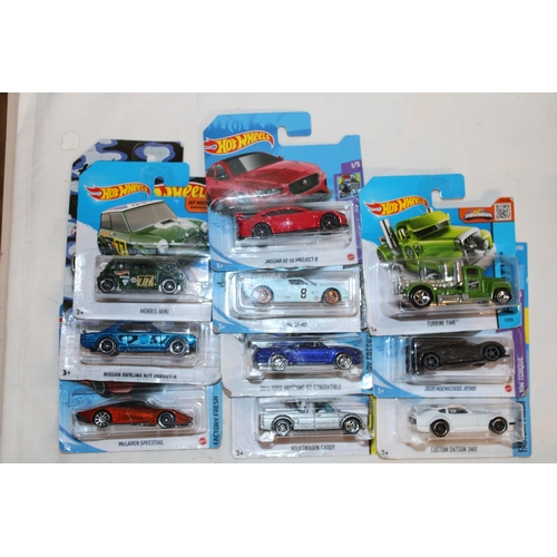 73 - Ten Hot Wheels die-cast models